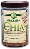 Omega 3 Chia By Greens Plus - 1 Pound 100% Chia Seeds Omega3 Greens+