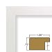 20×30 White poster frame / picture frame