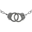 Stainless Steel Handcuff Necklace