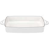 Dansk Kobenstyle Rectangular Baker, White