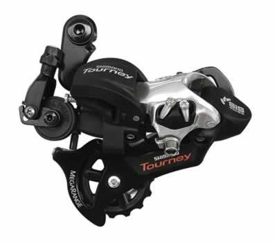 Shimano Tourney Rear Derailleur TX71, w/Hanger 6, 7 Sp