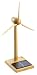 River City Clocks Wooden Solar-Powered Wind Turbine, 14-Inch Tall