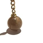 Sunstone Pendulum 01 Peach Orb Gold Dowsing Reiki Energy Crystal Healing