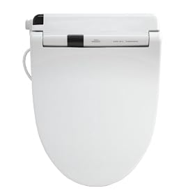 TOTO SW554-01 Washlet S300 Elongated Front Toilet Seat, Cotton White