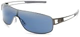 TAG Heuer Speedway 232-402 Aviator Sunglasses,Dark Frame/Blue Lens,one size