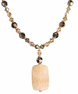 Jungle with Drop Necklace