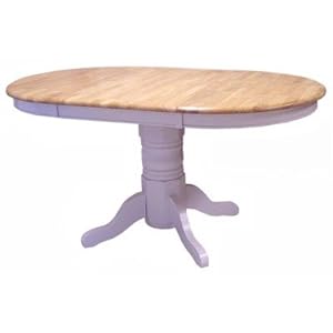 Tms Furniture 69407wht Farmhouse Dining Table