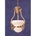 00-0168-G8-55 U Pendant in Bronze and White alabaster by LEDS