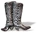 COWBOY BOOTS KNOB (1-1/2x1-7/16x5/8) (Antique Brass (AB))