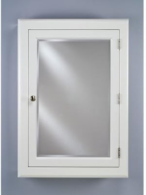 Afina DEV1-W-L Devon 1 Medicine Cabinet, Large, White