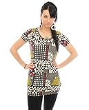Triple 5 Soul - Triple 5 Soul The Mosaic Tee Dress,Dresses for Women (555 Soul)