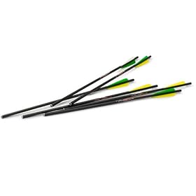 Excalibur 20-Inch Firebolt Carbon Arrows (6-Pack) by