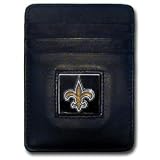 New Orleans Saints Leather Money Clip