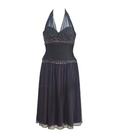 Click here to buy Xscape By Joanne Chen Halter Mesh Evening Cocktail Dress by Xscape Joanna Chen.