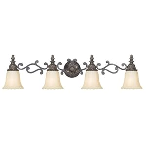 Kenroy Home 90044BRZ Regal Vanity Four Light by 