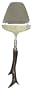 Decorative Cheese Shaver With Horn Shaped Resin Handle