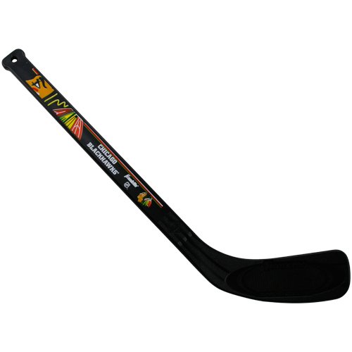 NHL Chicago Blackhawks Franklin Sports 2-Piece Hockey Stick and Ball Set