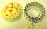 Kaiser 611242 Cookie Cutter, Fluted Circles - Set of 3