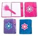 Plush Notebook with Feather Pen