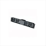 Designer Inspired Ultra Quiet Fan Panel Without Local Display Finish: Black