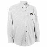 Philadelphia Flyers Esteem Button Down Dress Shirt (White) - X-Large