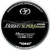 東レ(TORAY) BAWO スーパーハードスーパーフィネス 100m 3lb ナチュラル