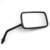 Retro Style Black Stem All View Large Side Rear View Mirror for Suzuki Motorcycle Cruiser Street Road Bike GS GS300 SV650 GT550 GT750 B-King Katana Intruder 800 Boulevard