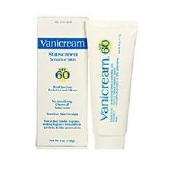 Vanicream Sunscreen, Sensitive Skin, Spf 60, 4-ounce