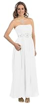 Hot Sale Party Dress New Designer Long Gown Sizes 16-26 #635 (24, White)