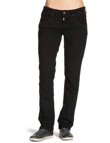 Timezone Damen Jeans Normaler Bund, 16-5315 Tahila 5 pocket pants, Gr. 32/34, Schwarz (999 Preisvergleich
