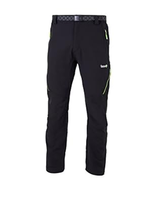Izas Pantalón Trekking Sander (Negro / Verde Claro)