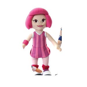 35CM (14") STEPHANIE SOFT TOY from LAZY TOWN