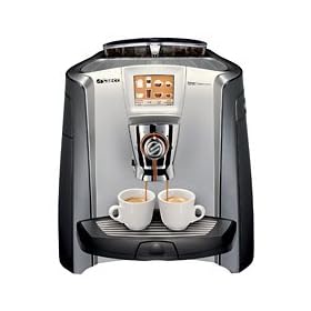 Saeco Primea Touch Plus Automatic Espresso Machine - Silver & Graphite