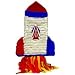 4th of July Party Rocket Firework Pinata Birthday Game