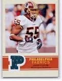 2009 Upper Deck Philadelphia Fabric #PFJT Jason Taylor - Miami Dolphins (Piece of Authentic Jersey)(Football Cards)