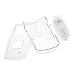 Transparent Clear Snap On Crystal Case with Clip for AT&T Samsung Rugby SGH-A837 Cell Phone