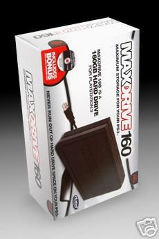 Datel MaxDrive 160 for PS3: 160 GB Hard Drive