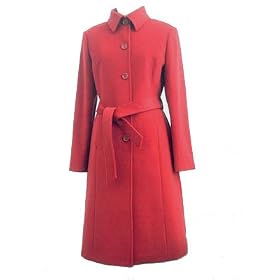 Women's Kneelength Cashmere Blend Overcoat