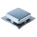 Air Vent Inc 85150 Airhawk Aluminum Square Roof Vent Pack of 6