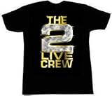 2 LIVE CREW - Bling Logo - Black T-shirt