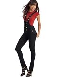 Baby Phat - Baby Phat High-Waisted Skinny Suspender Pants