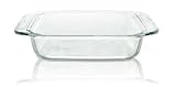 Pyrex Bakeware 8-Inch Square Cake Pan, Clear