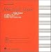 Wide Staff Manuscript Paper (Red Cover)