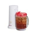 Mr. Coffee TM3-2W 3-Quart Iced Tea Maker Pitcher, Pink