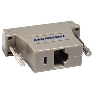 Scs232 Serial Adapter RJ45f To Db25m