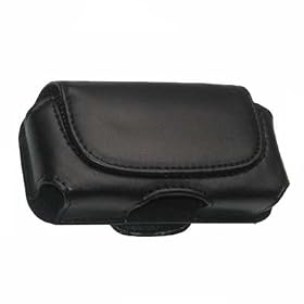 T-Mobile Touch Phone SAMSUNG SGH-T929 MEMOIR Leather Carrying & Protection Case (Perfect Fit) Horizontal Case with a clip on the back by AccessoryWiz