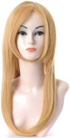 FENGSHANG Naruto Tsunade Long Cosplay Wigs 24 Inches Golden