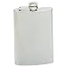 Maxam&reg; 8oz Stainless Steel Hip Flask with Screw Down Cap