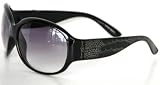 NWT Women's Nine West Black Croc Print Frame Sunglasses