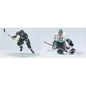 McFarlane Toys NHL Sports Picks Series 1 Lemieux and Giguere 3 Inch Figures by bigboyztoyz